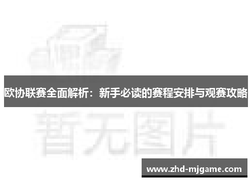 欧协联赛全面解析：新手必读的赛程安排与观赛攻略
