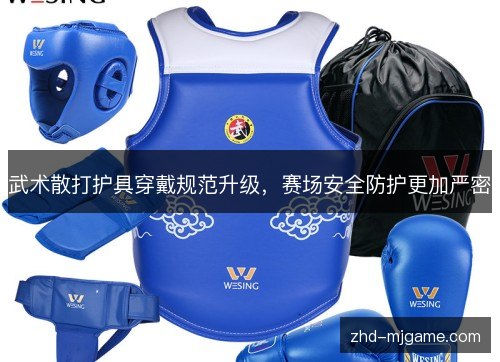 武术散打护具穿戴规范升级,赛场安全防护更加严密 武术散打护具穿戴规范升级,赛场安全防护更加严密